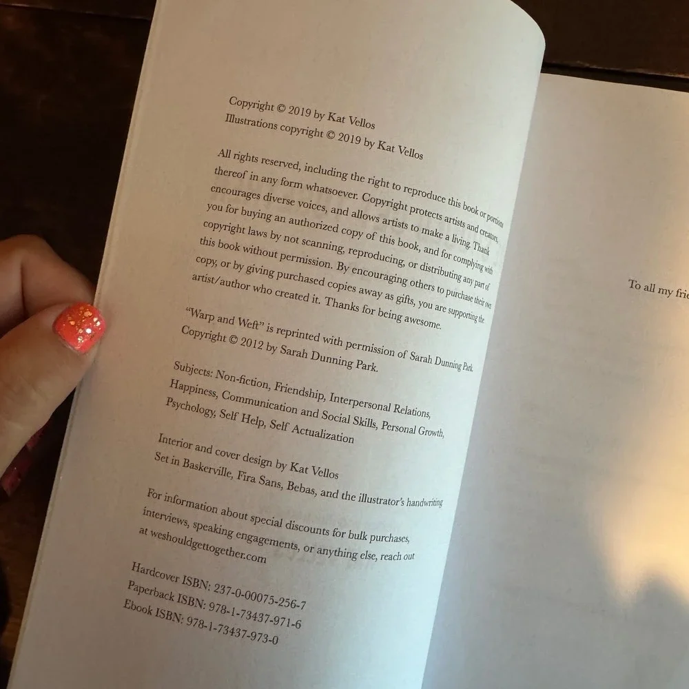 We‎ Should Get Together Kat Vellos Friendship Guide Book